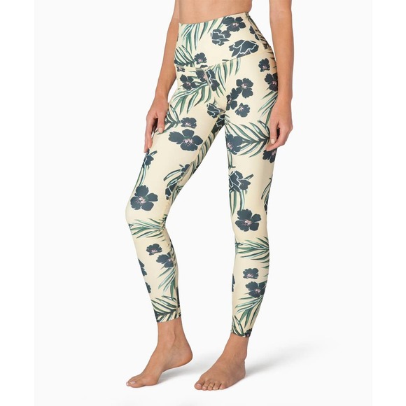 Beyond Yoga Yellow Floral Sunrise 